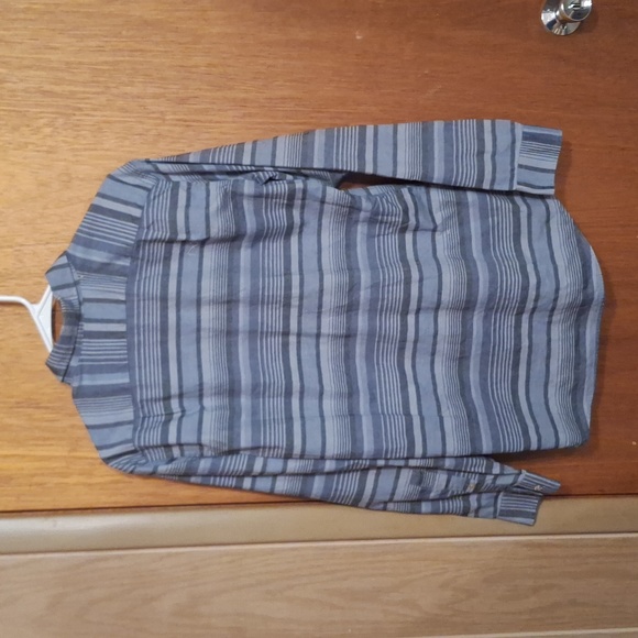 Mens Eddie Bauer Striped Shirt - Picture 2 of 3